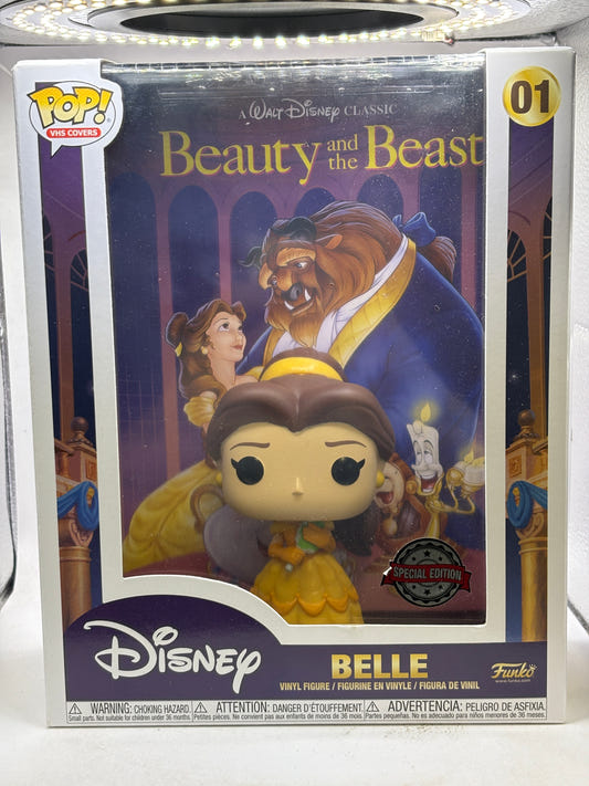Funko POP! VHS Covers #01 Disney Belle Special Edition Vinyl Figure