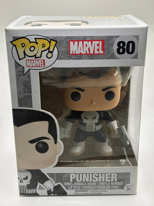 Funko POP! Marvel #80 Punisher Vinyl Bobble Head 2015 FRENLY BRICKS - Open 7 Days