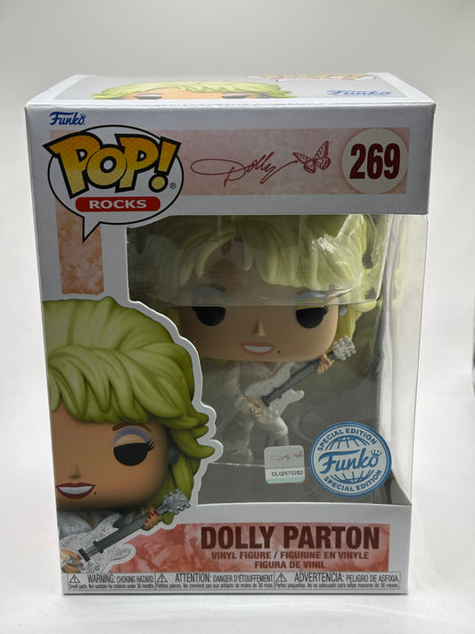 Funko POP! Rocks Dolly Parton #269 Dolly Parton Special Edition FRENLY BRICKS - Open 7 Days