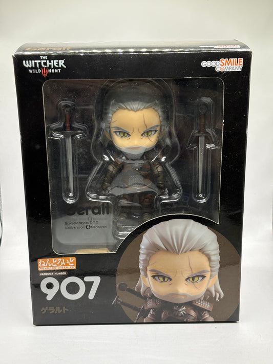 Good Smile Nendoroid 907 Geralt Witcher 3 Wild Hunt Figure - Opened FRENLY BRICKS - Open 7 Days