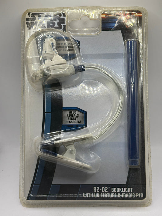 Star Wars R2D2 figure book light with clip Zeon 2012 - collectable New Unopened FRENLY BRICKS - Open 7 Days