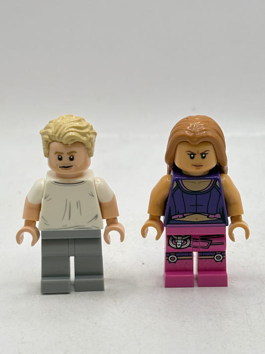 Lego Fast and Furious Minifigures - Brian and Suki Minifigure Lot