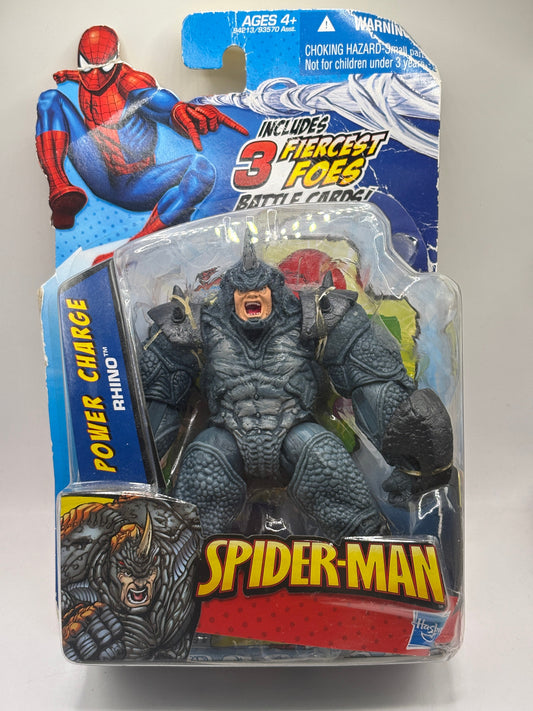 Spider-Man Series Two 3.75" Inch Action Figure Power Charge Rhino New In Box FRENLY BRICKS - Open 7 Days