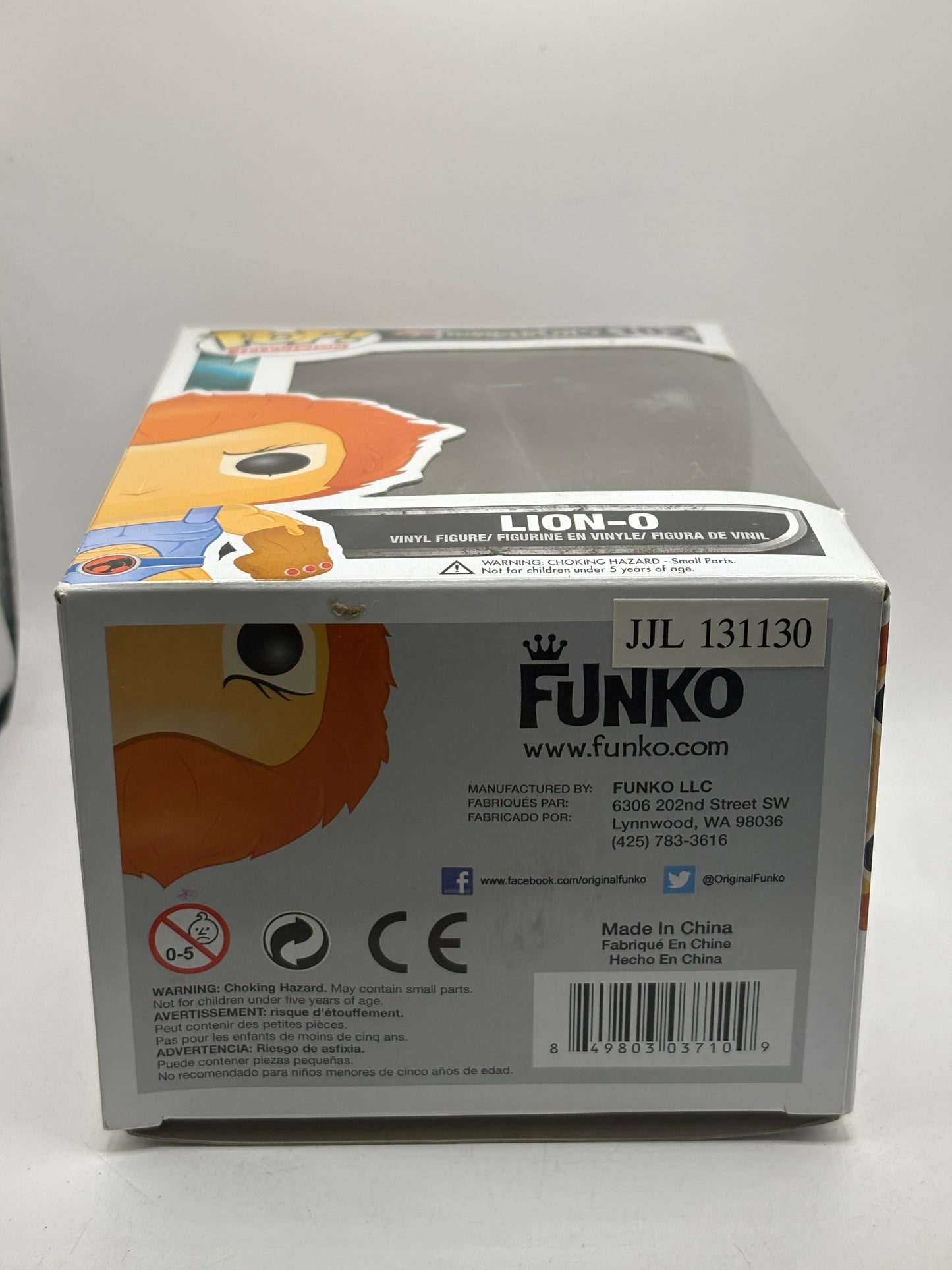 Funko POP! Television Thundercats #102 Lion-O 2013 *NO MOULD* FRENLY BRICKS - Open 7 Days