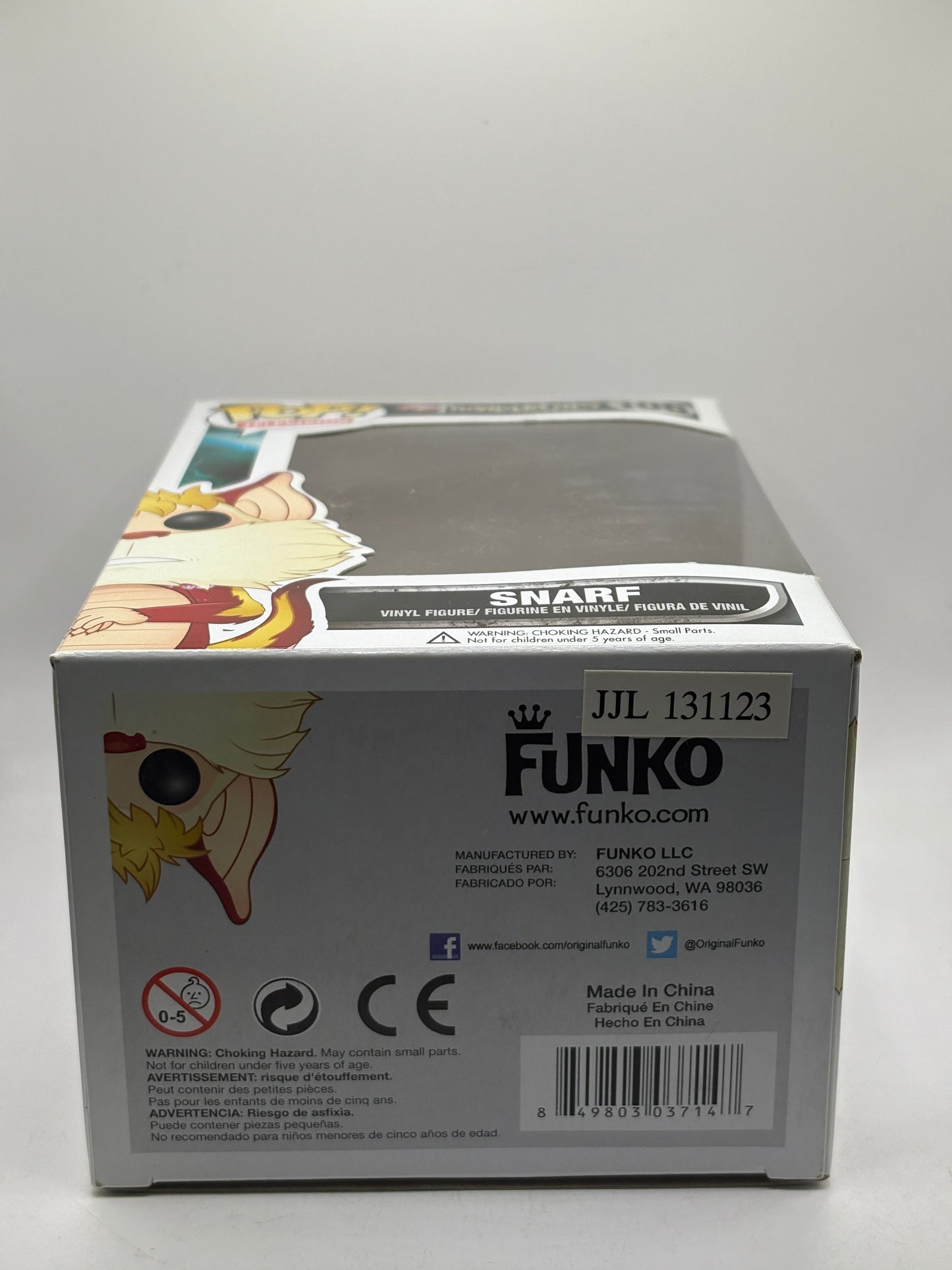 Funko POP! Television Thundercats #106 Snarf 2013 *NO MOULD* FRENLY BRICKS - Open 7 Days