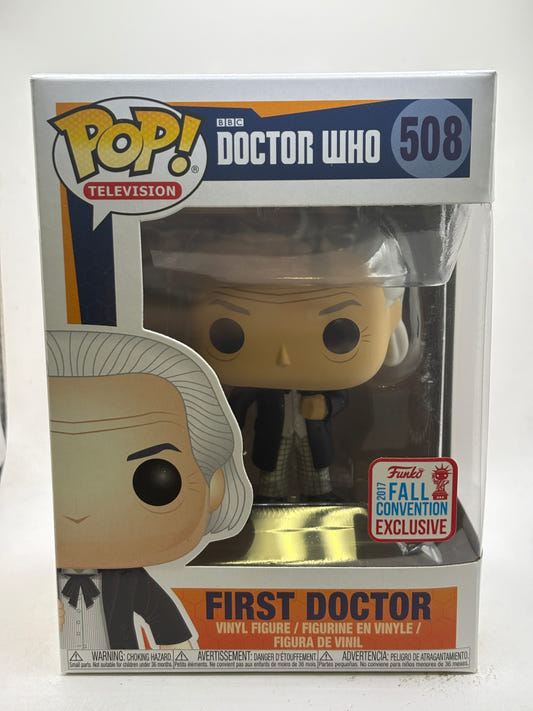 Funko POP! Television Doctor Who #508 First Doctor 2017 Fall Exclusive Vinyl Figure