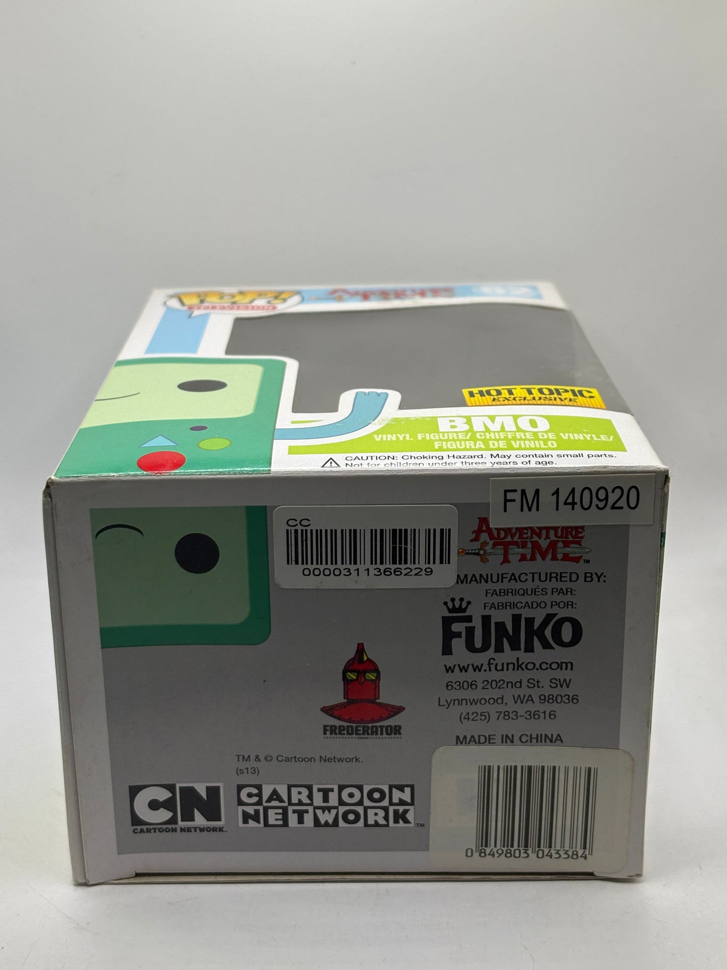 Funko Pop Vinyl BMO Adventure Time 52 Hot Topic Exclusive *NO MOULD* FRENLY BRICKS - Open 7 Days