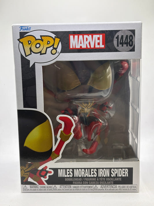 Funko POP! Marvel #1448 Miles Morales Iron Spider Vinyl Figure