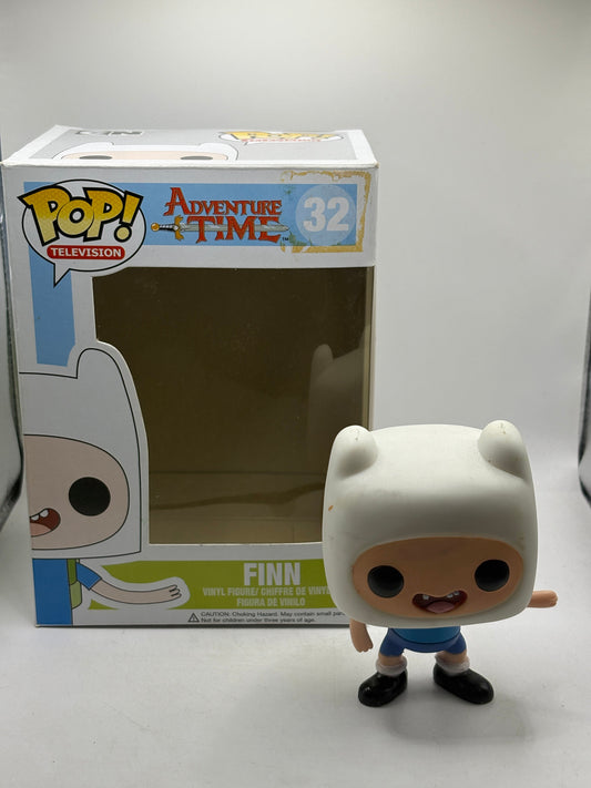 Funko POP! Television Adventure Time #32 Finn 2013 *NO MOULD* FRENLY BRICKS - Open 7 Days