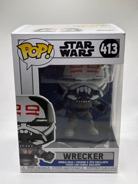 Funko POP! Star Wars #414 Wrecker Bobble-Head 2020 FRENLY BRICKS - Open 7 Days