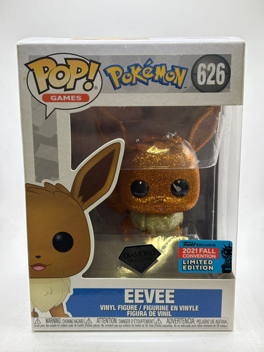 Funko POP! Games Pokemon #626 Eevee Diamond 2021 Vinyl Figure