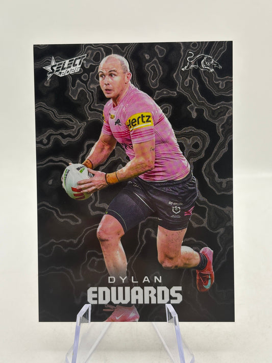 2026 NRL Select Mercury Dylan Edwards Penrith Panthers 025/450 FRENLY BRICKS - Open 7 Days