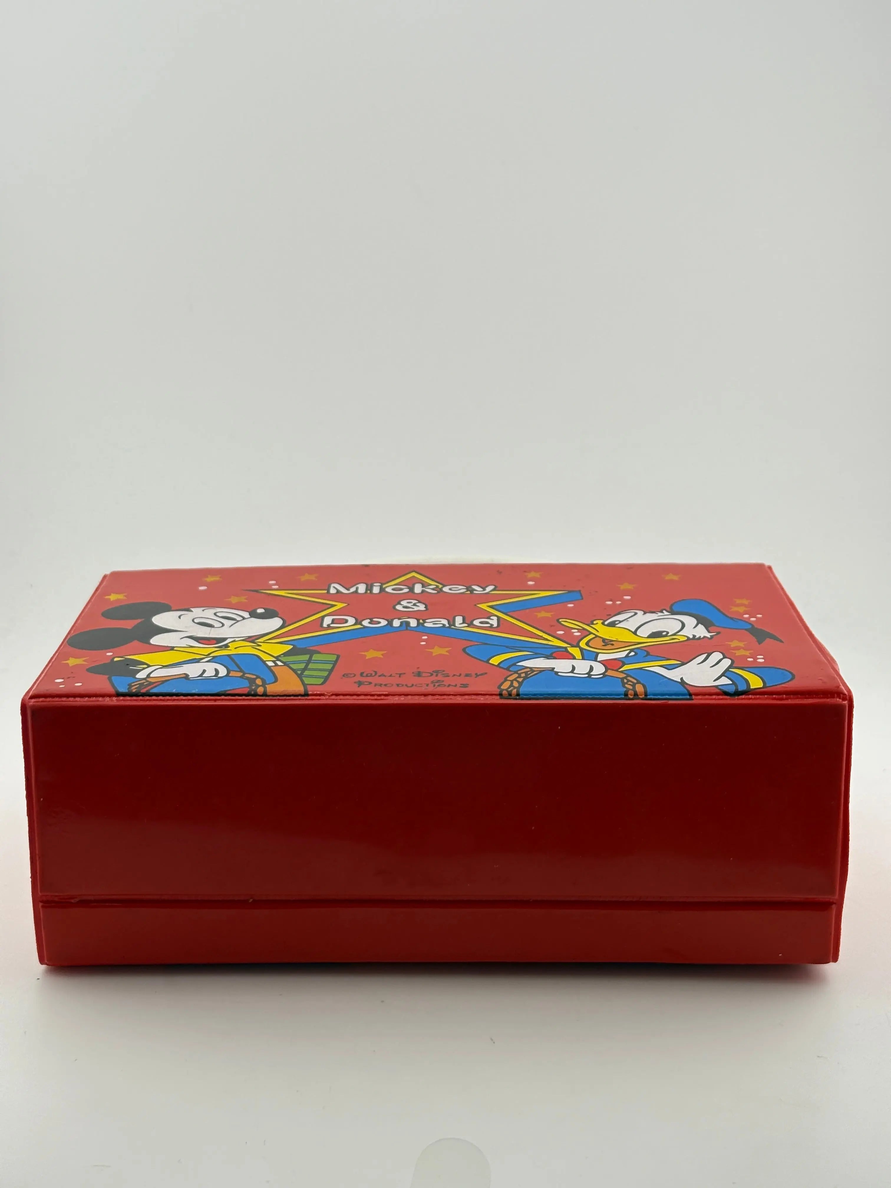 Vintage Disney “Mickey & Donald” Lunch / Carry Box RARE FRENLY BRICKS - Open 7 Days