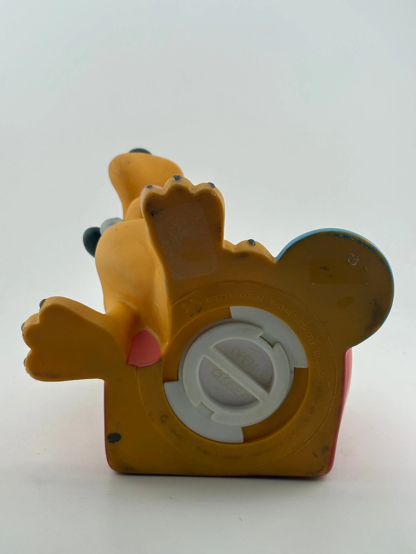 Vintage Disney Pluto Kennel Money Box 60s Mickey Mouse Minnie Goofy Donald Duck FRENLY BRICKS - Open 7 Days