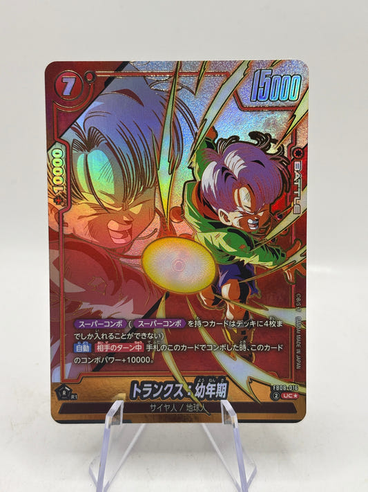 Trunks Youth UC* FB08-016 Alternate Art Saiyan's Pride Dragon Ball Japanese NM