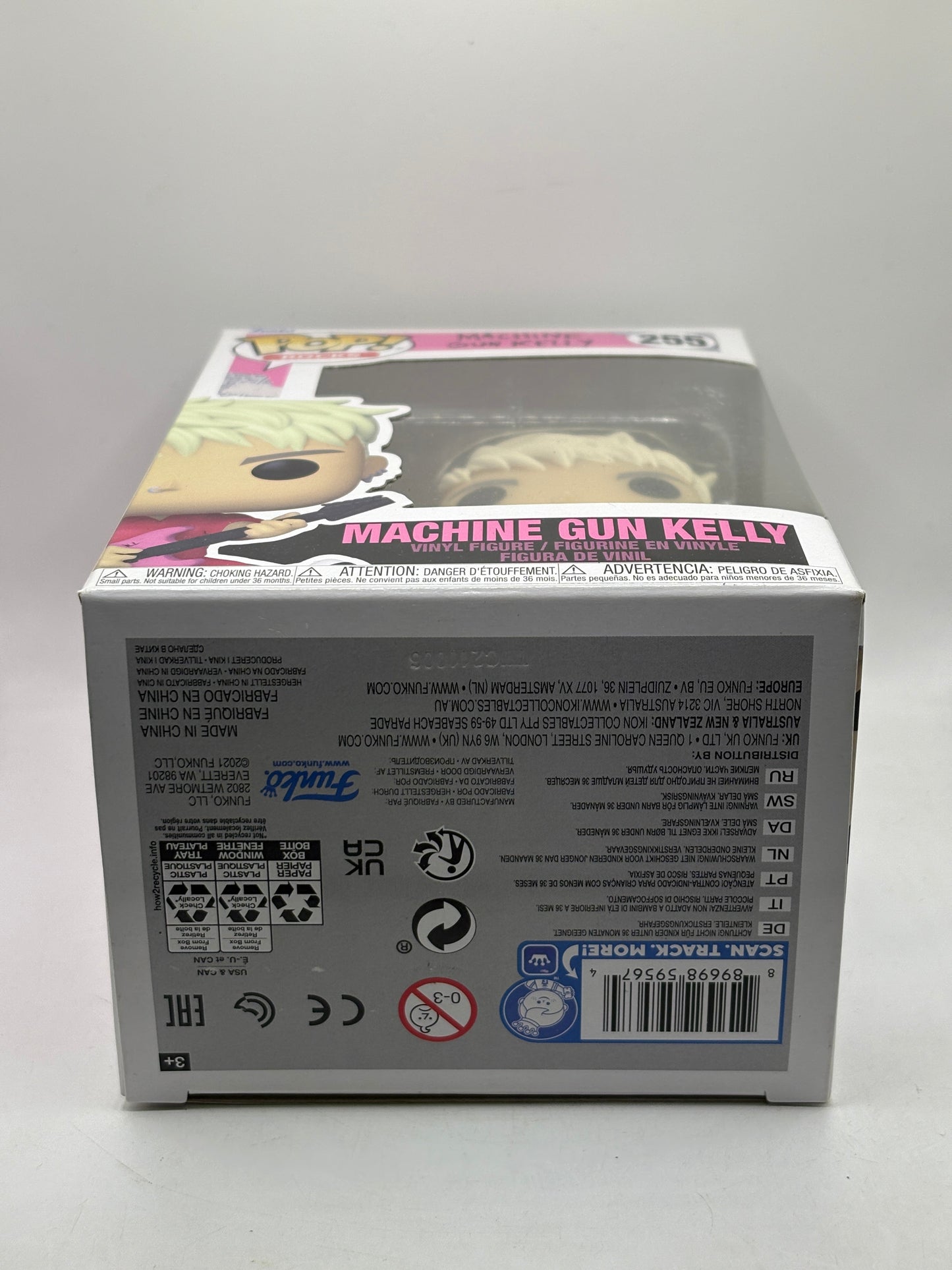 Funko POP! Rocks Machine Gun Kelly #255 Machine Gun Kelly Vinyl Figure FRENLY BRICKS - Open 7 Days