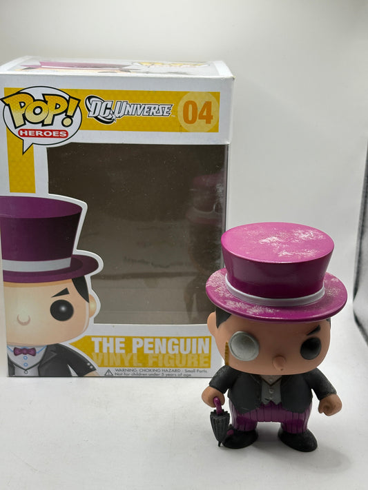 Funko POP! Heroes DC Universe #04 The Penguin Vinyl Figure *NO MOULD* FRENLY BRICKS - Open 7 Days