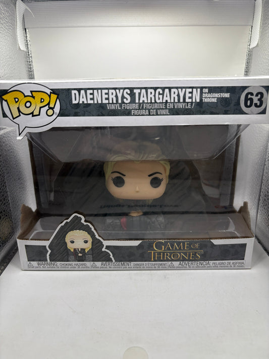 Funko POP! Game of Thrones #63 Daenerys Targaryen on Dragonstone Throne FRENLY BRICKS - Open 7 Days