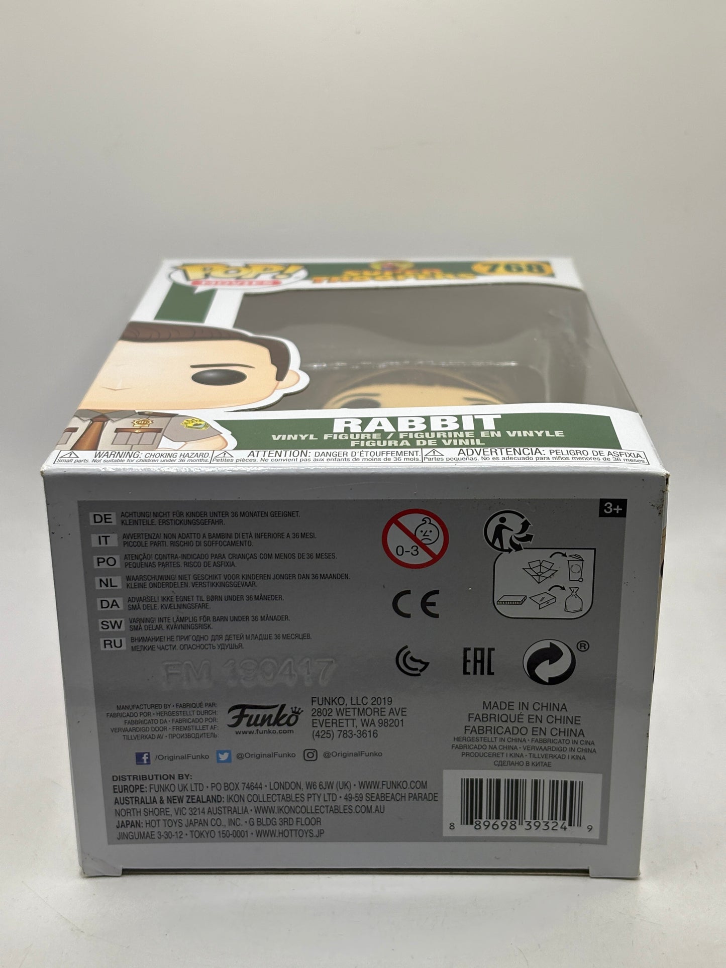 Funko POP! Movies Super Trooper #768 Rabbit Vinyl Figure FRENLY BRICKS - Open 7 Days
