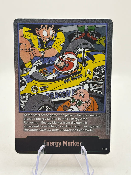 Dragon Ball Super Fusion World Manga Booster Energy Marker E-53 Silver