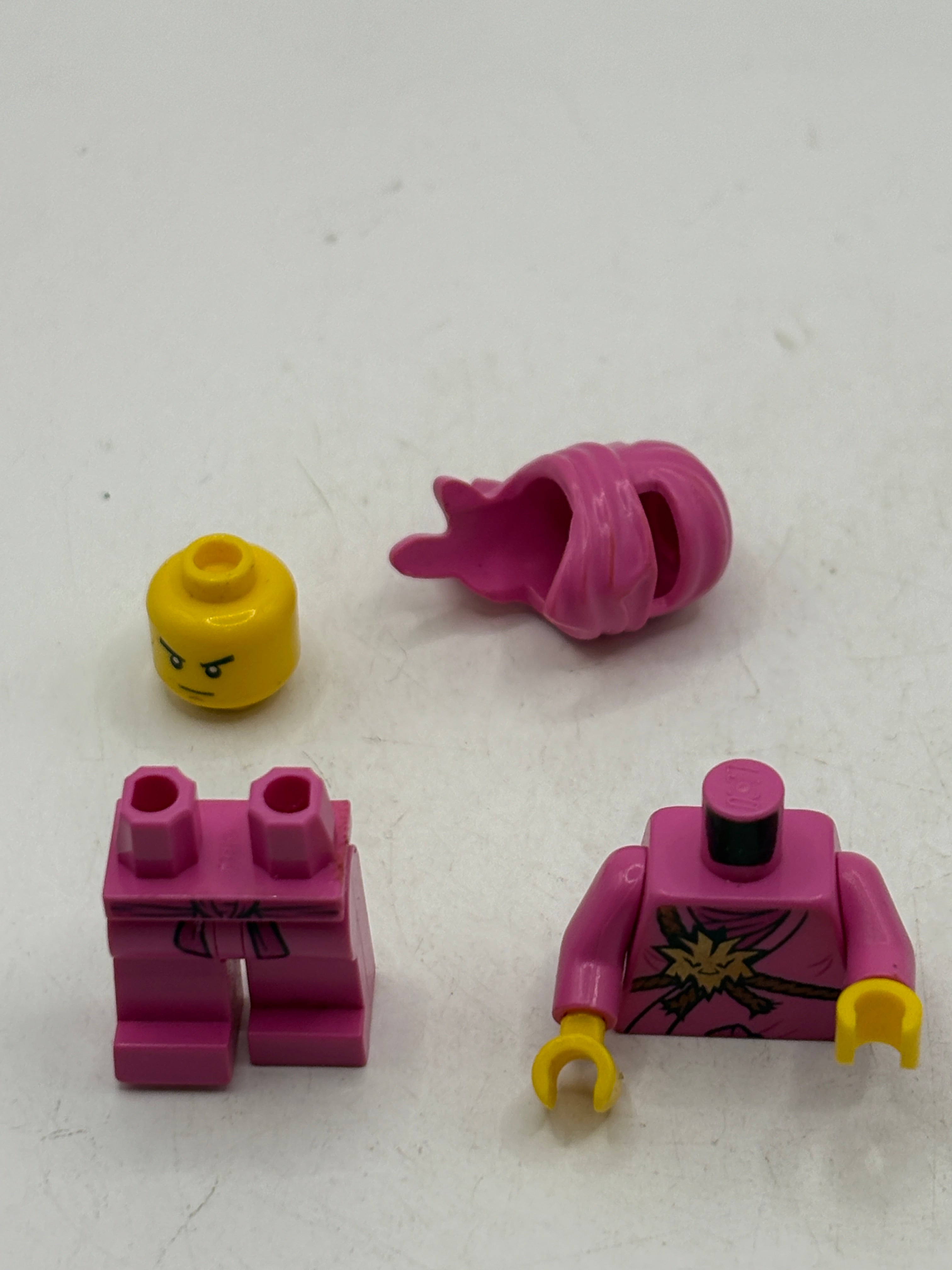 LEGO Ninjago Minifigure - Pink Zane Avatar Prime Empire 71708 Wrong Head