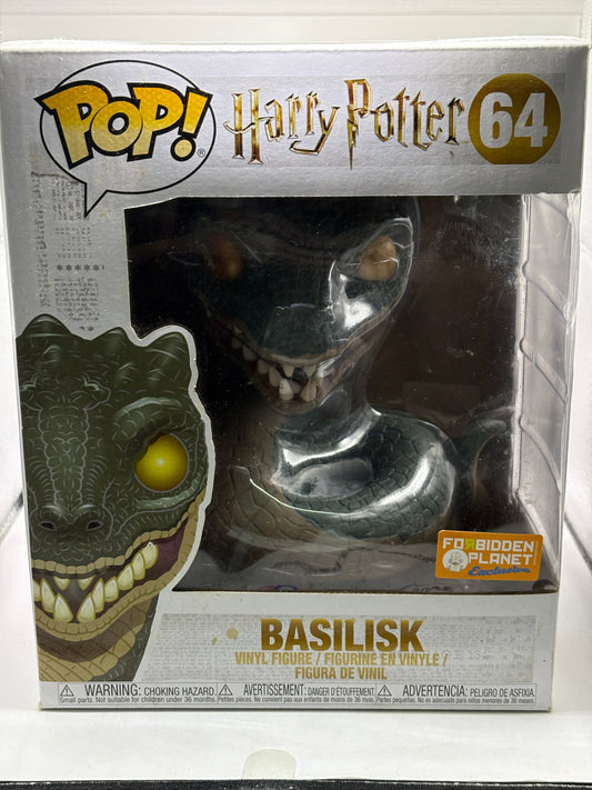 Funko POP! Harry Potter #64 Basilisk Forbidden Planet Exclusive FRENLY BRICKS - Open 7 Days