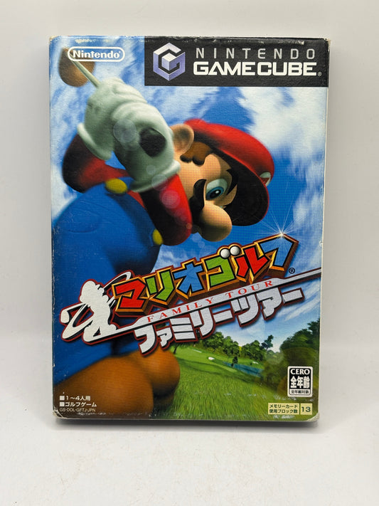 Nintendo Gamecube - Mario Golf Family Tour Video Game with Manual Japanese FRENLY BRICKS - Open 7 Days