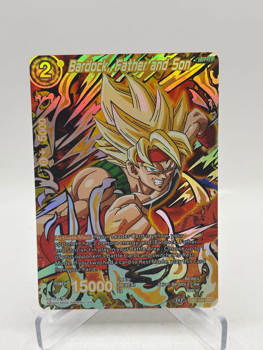 Dragon Ball Super Masters - Bardock, Father and Son DB1-100 DPR NM