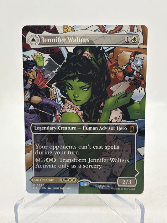 MTG Jennifer Walters She-Hulk 0328 Mythic MSH (Marvel) NM Non-Foil Boarderless