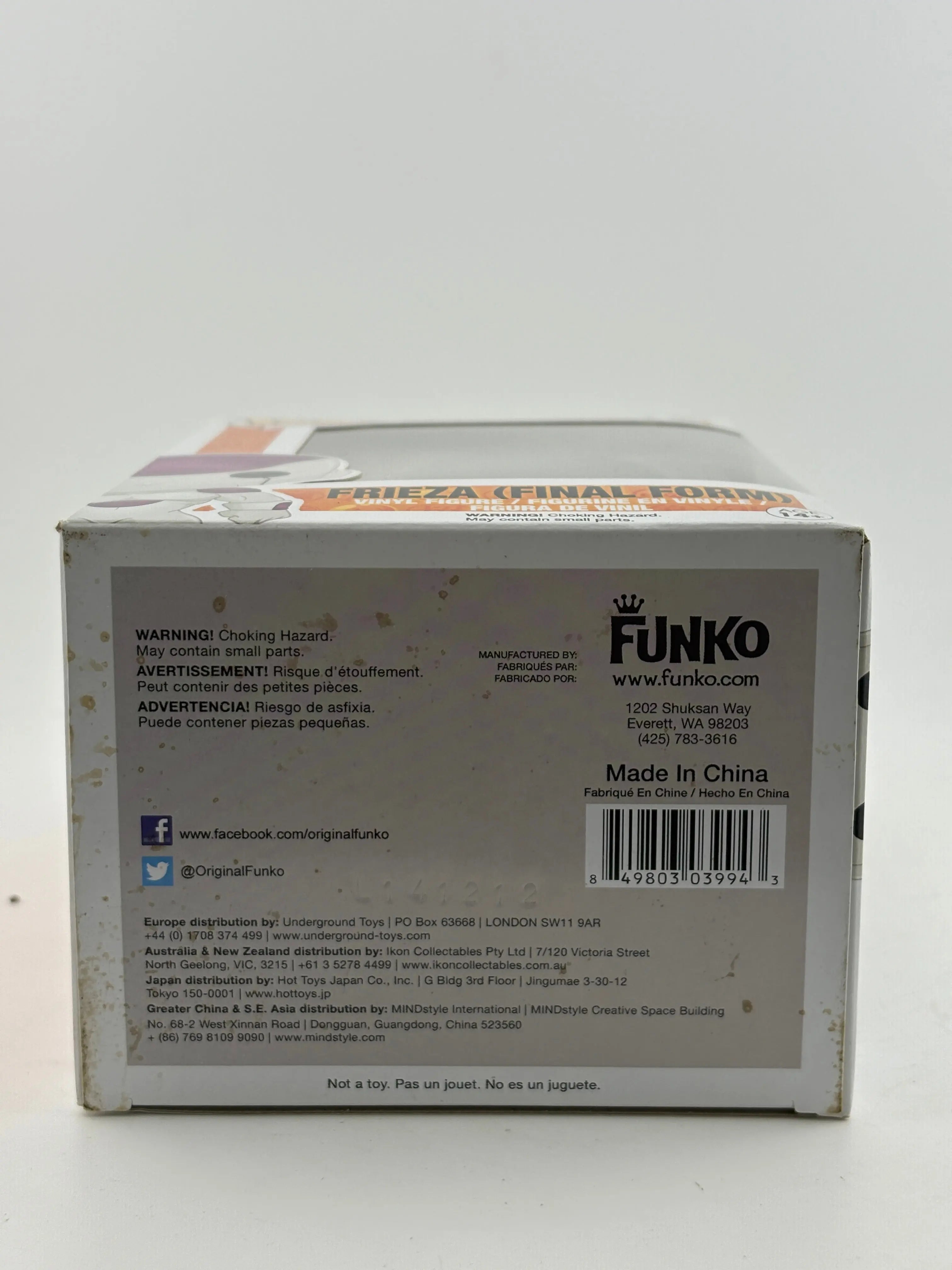 Funko POP! Animation Dragon Ball Z #12 Frieza (Final Form) Vinyl Figure FRENLY BRICKS - Open 7 Days