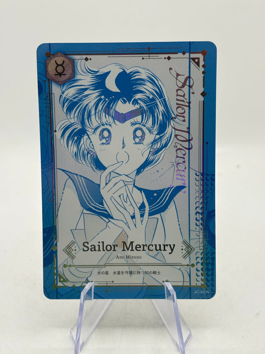 JIMMY CHOO x SAILOR MOON Collector Card Mercury Novelty JC-02 N (1) FRENLY BRICKS - Open 7 Days
