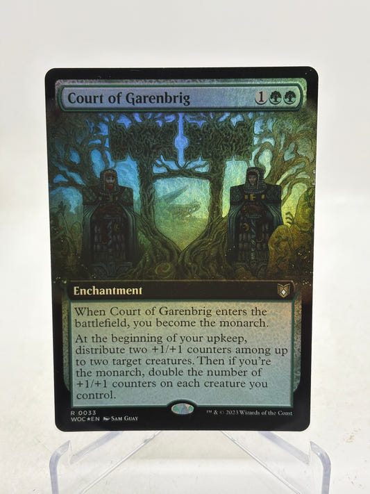 2023 Magic MTG Wilds Of Eldraine Court Garenbrig Commander Decks #0033 Foil