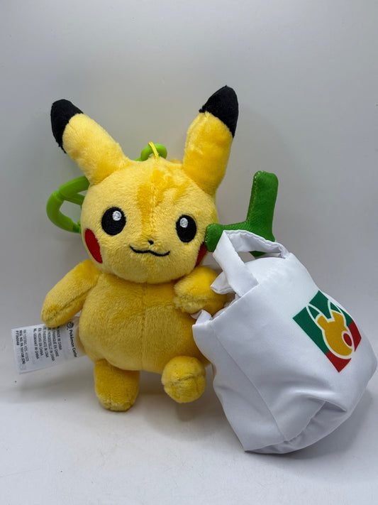 Pokemon Center Plush - Pikachu Pikapika Mart Eco Bag Plush Japan Exclusive FRENLY BRICKS - Open 7 Days