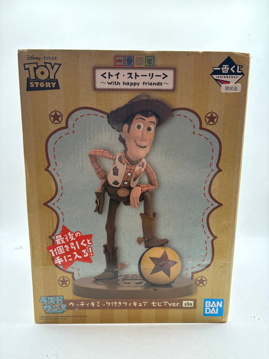 Toy Story with happy friends Woody Figure Ichiban Kuji Last One Sepia ver. Used FRENLY BRICKS - Open 7 Days