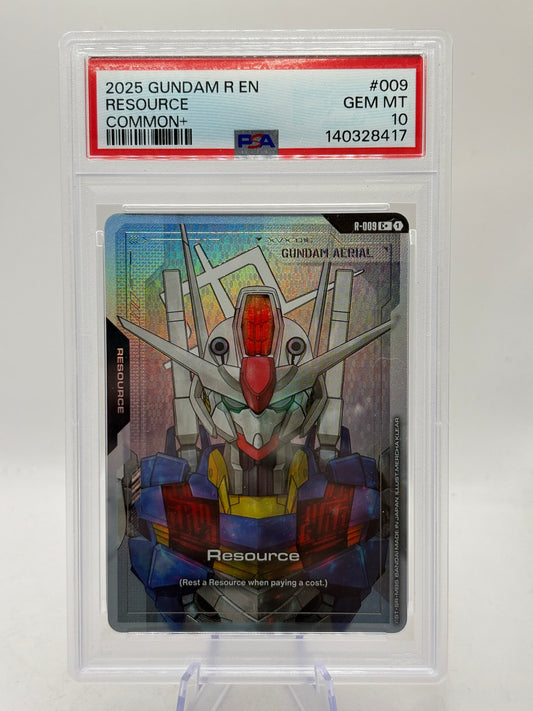 2025 Bandai Gundam Resource Common+ #009 PSA 10 GEM MINT GEM MINT FRENLY BRICKS - Open 7 Days