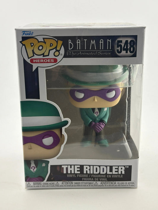 Funko POP! Heroes Batman Animated Series #548 The Riddler Vinyl Figure FRENLY BRICKS - Open 7 Days