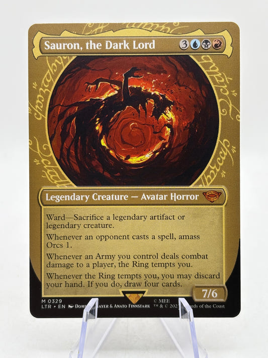 Magic The Gathering Lord of the Rings - Sauron, The Dark Lord M 0329 LTR