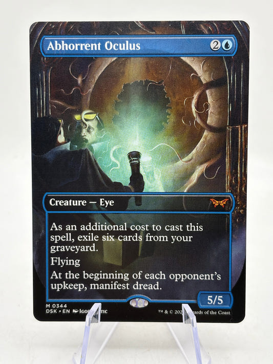 Magic The Gathering - Abhorrent Oculus M 0344 DSK Borderless Non Foil (1) FRENLY BRICKS - Open 7 Days