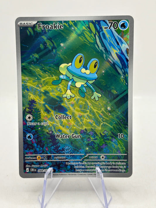 Pokémon TCG Chaos Rising - Froakie 088/086 Illustration Rare NM