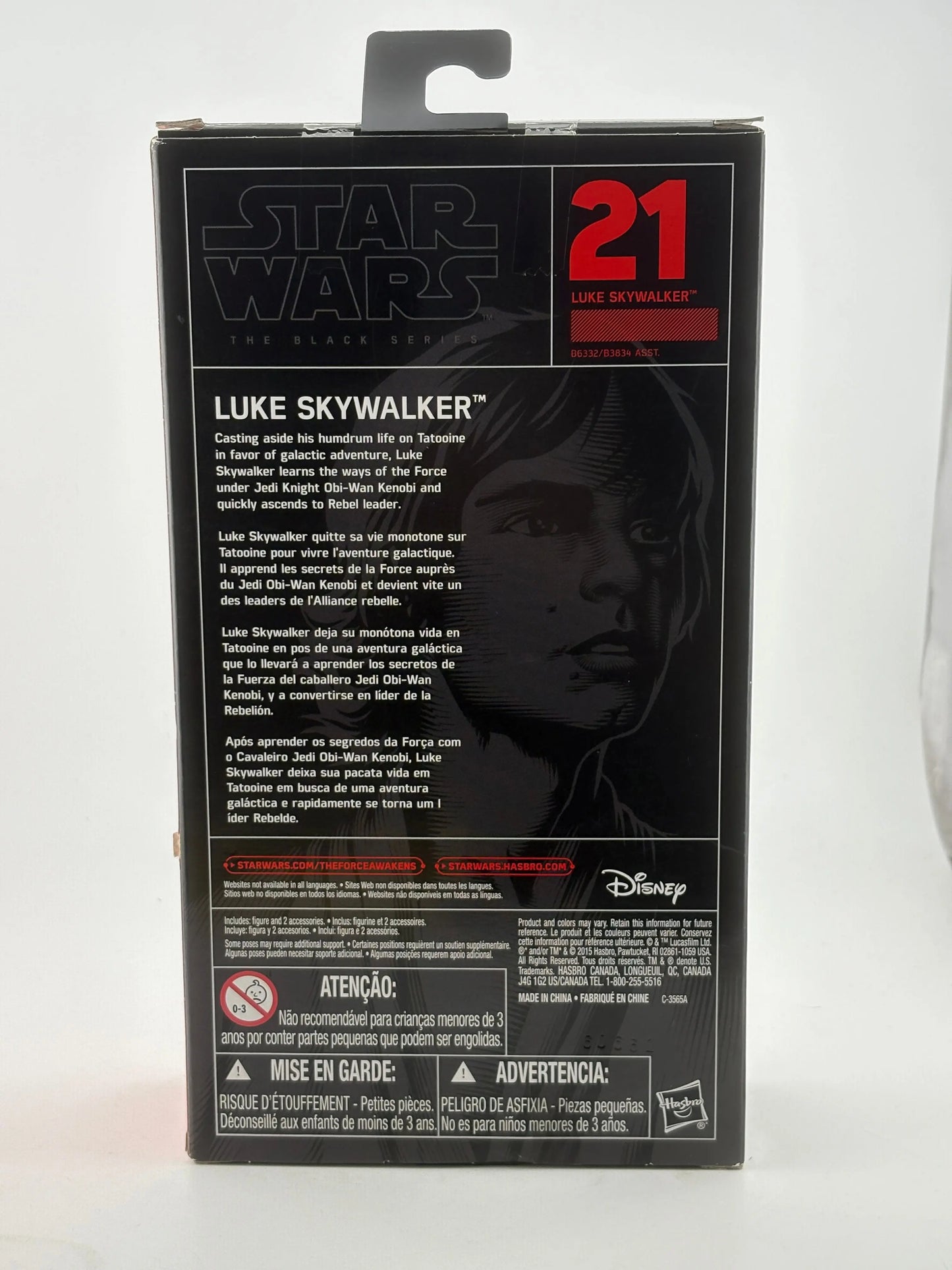 Star Wars The Black Series - Luke Skywalker Figure Sealed New FRENLY BRICKS - Open 7 Days