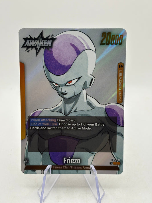 Dragon Ball Super Fusion World - Frieza FS04-01 Manga Leader LP FRENLY BRICKS - Open 7 Days