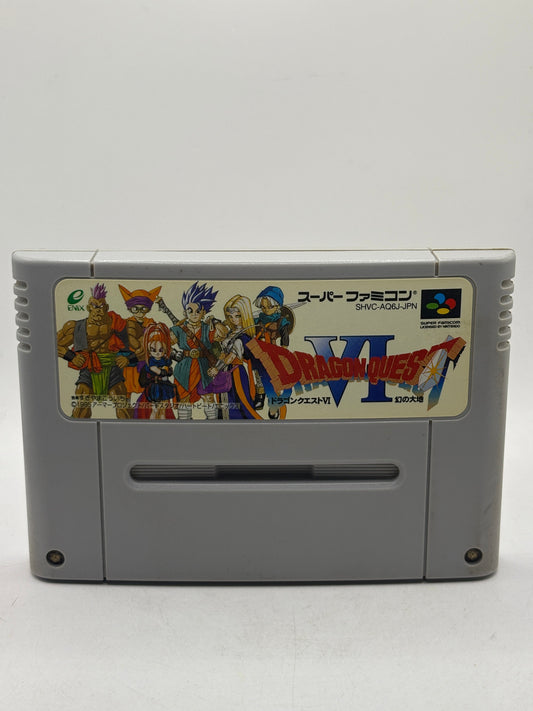 Super Famicom Nintendo Japanese Dragon Quest VI Game Cartridge FRENLY BRICKS - Open 7 Days