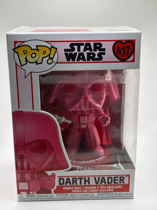 Funko POP! Star Wars Valentines #417 Darth Vader Bobble-Head FRENLY BRICKS - Open 7 Days