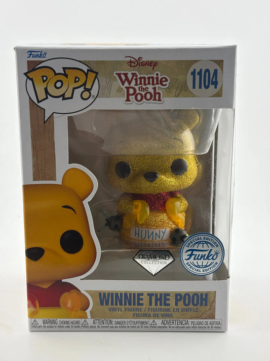 Funko POP! Disney Winnie The Pooh #1104 Winnie The Pooh Diamond SE FRENLY BRICKS - Open 7 Days