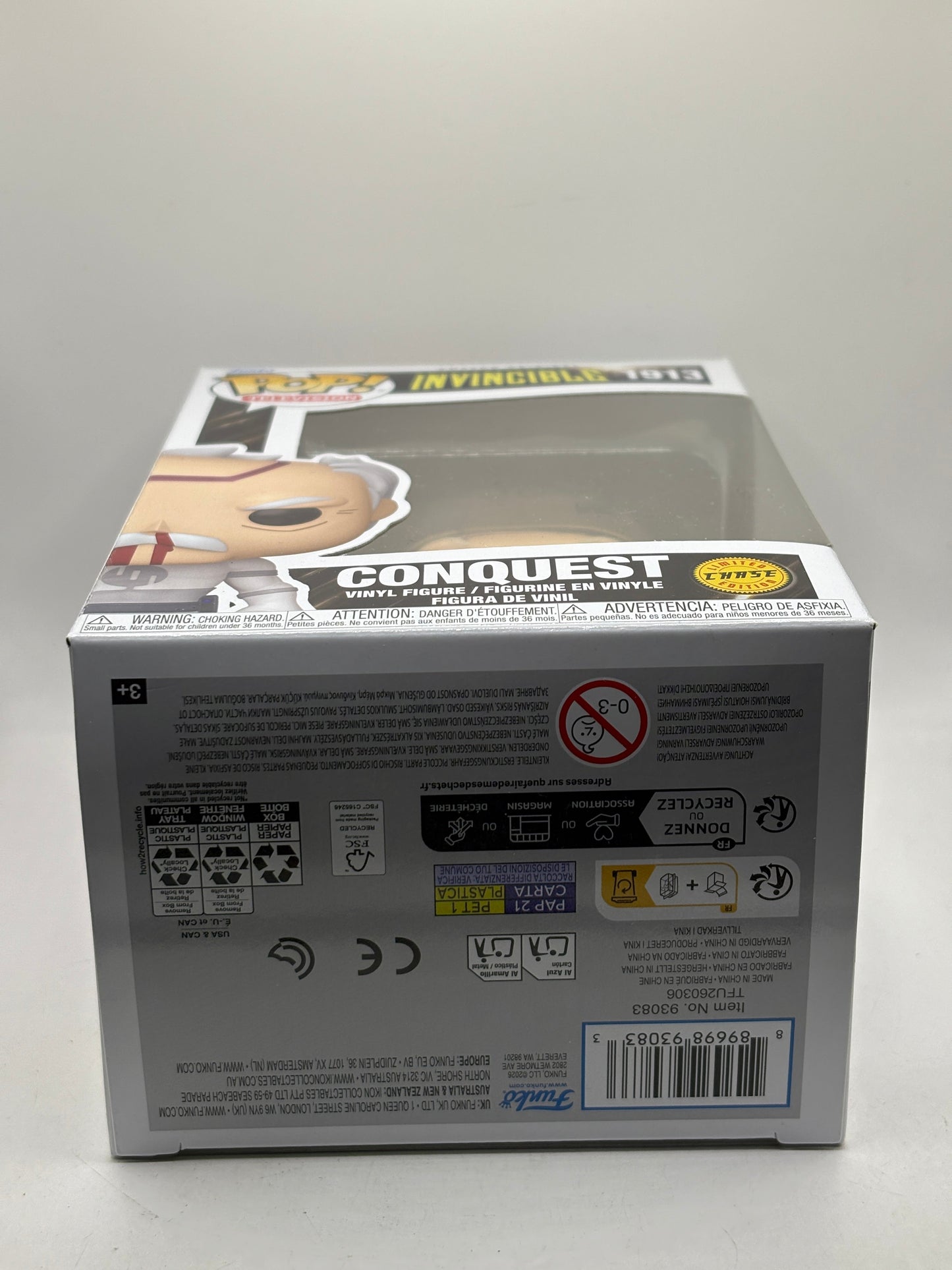 Funko POP! Television Invincible #1913 Conquest Limited Chase FRENLY BRICKS - Open 7 Days