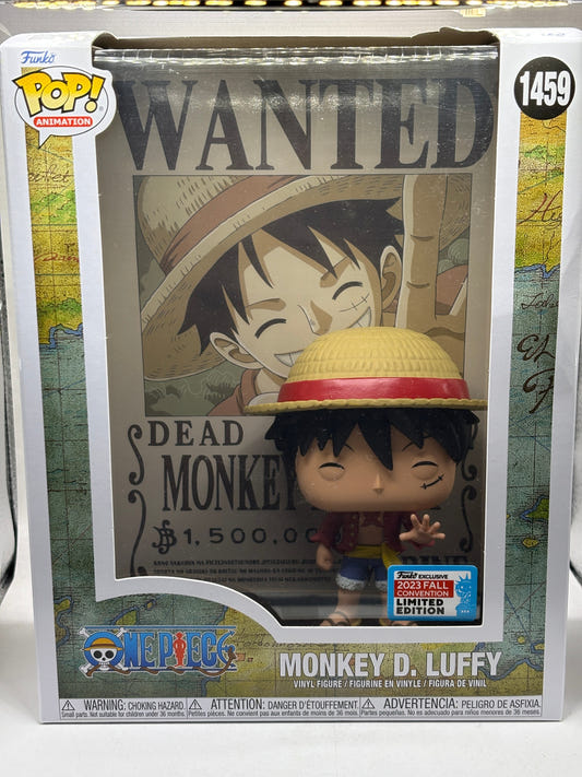 Funko POP! Animation One Piece #1459 Monkey D Luffy 2023 Fall Limited Edition
