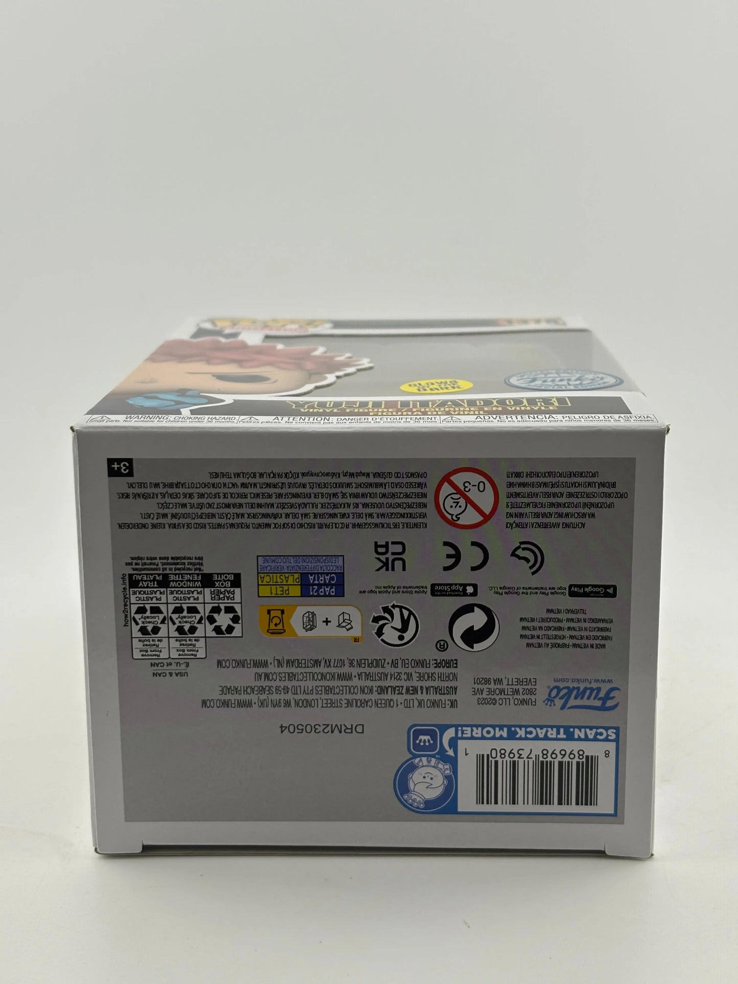 Funko POP! Animation Jujutsu Kaisen #1376 Yuji Itadori Glow Special Edition FRENLY BRICKS - Open 7 Days
