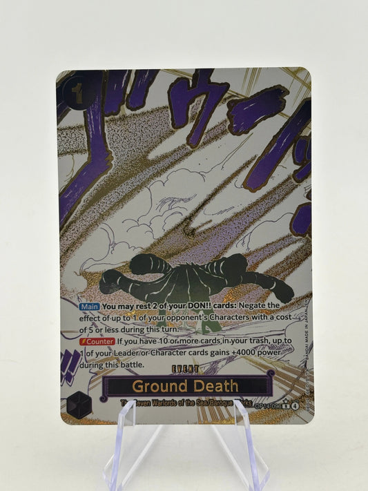 One Piece TCG OP14 - Ground Death OP14-096 R* Alternate Art FRENLY BRICKS - Open 7 Days