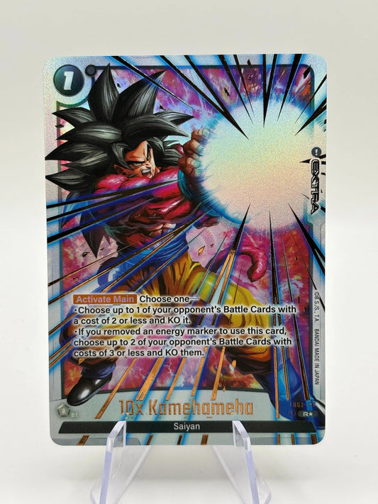 Dragon Ball Super Fusion World - 10x Kamehameha FB03-137 R* Alt Art LP FRENLY BRICKS - Open 7 Days