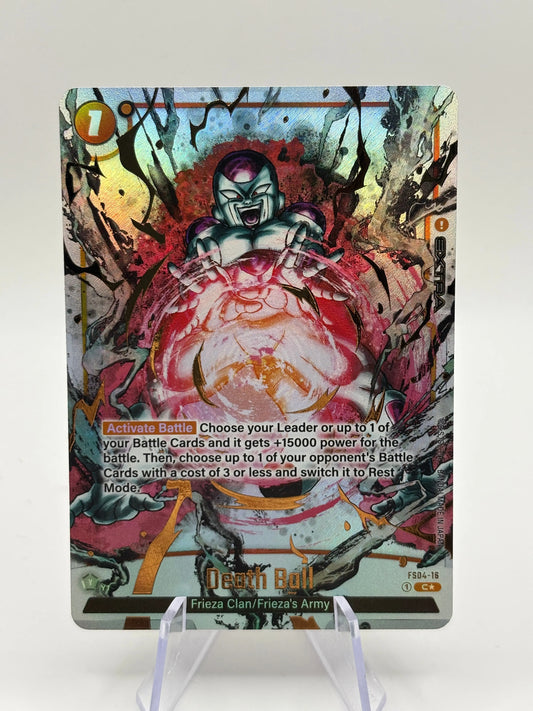 Dragon Ball Super Fusion World - Death Ball FS04-16 C* Alt Art LP FRENLY BRICKS - Open 7 Days